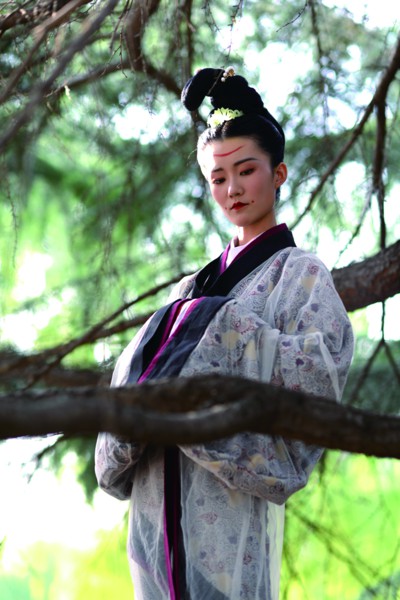 山东女子学院明镜台汉服社作品(本版图片均由受访者提供)